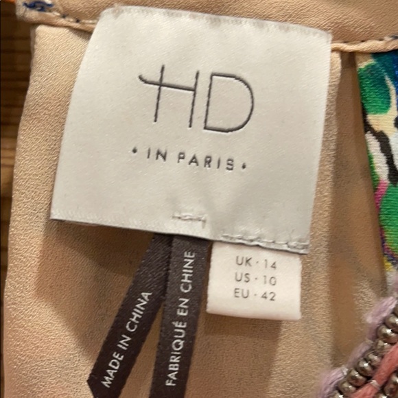 Anthropologie rainbow print maxi dress - Picture 3 of 4